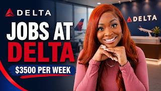Delta Airlines Is Hiring Remote Workers ($3,500/Wk | No Phones) | No Degree Required