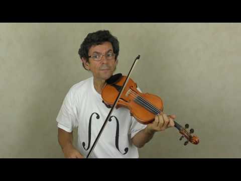 Volume 2 cours 049 / 210 - exo prépa Liaisons Hiver - Apprendre le Violon avec olivier Lesseur