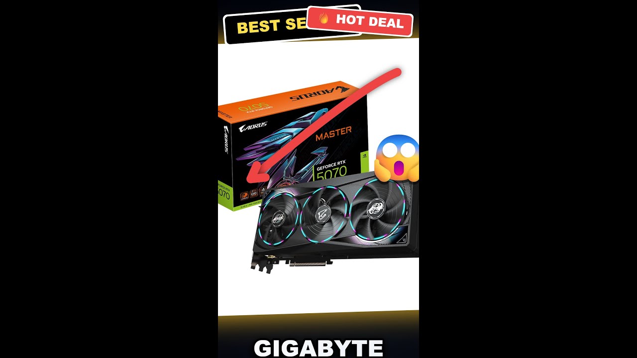 GIGABYTE GeForce RTX 5070 WINDFORCE OC Beast Performance Unleashed, 12GB GDDR7, PCIe 5