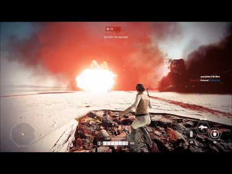 Defending Crait - Star Wars Battlefront 2