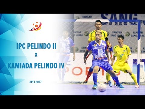 IPC Pelindo II (2) vs (2) Kamiada Pelindo IV - Highlight Pro Futsal League 2017