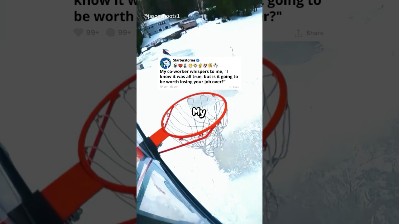 동료가 나에게 속삭였다. "다 사실인 건 알지만, 직장을 잃을 만큼 가치가 있을까?"