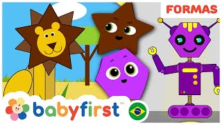 Desenhos com formas geométricas | Educação infantil antes da escola | BabyFirst