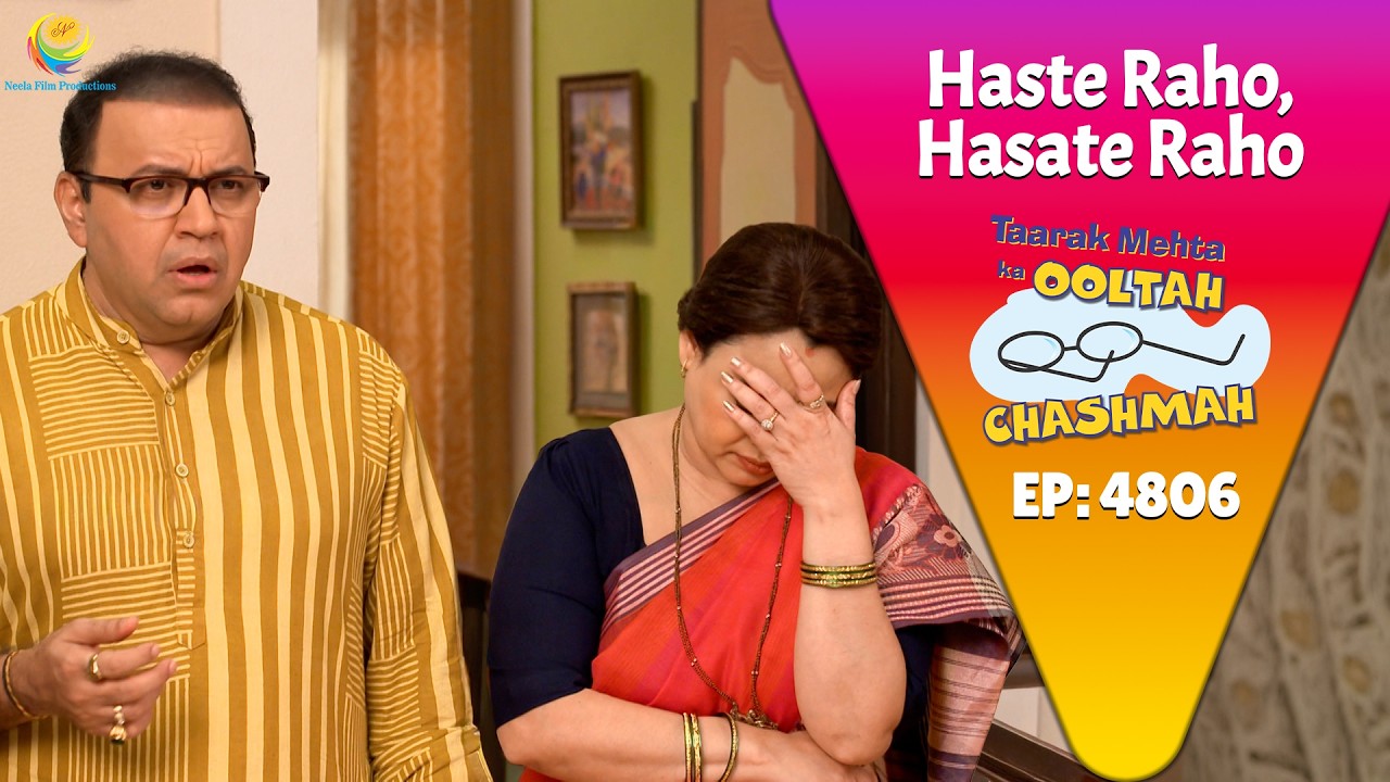 NEW! Ep 4806 - Police Hone Ke Baad Bhi Society Mai Aaya Chor ? | Taarak Mehta ka Ooltah Chashmah