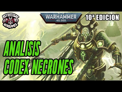 🌟NUEVO CÓDEX NECRONES DÉCIMA EDICIÓN🌟 Warhammer 40000