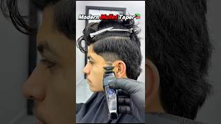 EASY MODERN MULLET TAPER FADE TUTORIAL!🔥 #barber #hairstyle #barbershop#hair#belgiumbarber #haircut