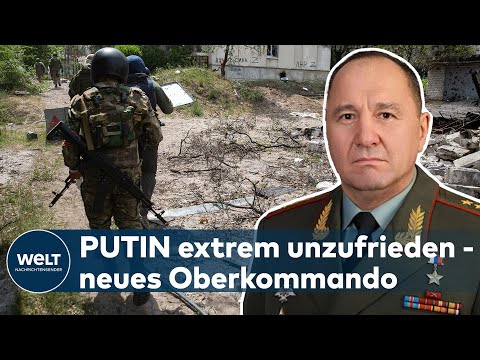 UKRAINE-KRIEG: Schleudersitz - Putin wechselt wieder Oberkommando der Armee aus | WELT Hintergrund