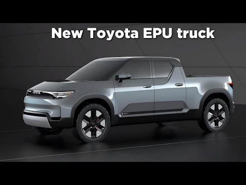 Thumbnail for All New TOYOTA EPU electric truck is here to rule the US truck market! by Toyota EPU