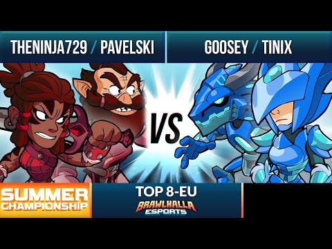 TheNinja729 & Pavelski vs Goosey & Tinix - Top 8 - Summer Championship 2020 - 2v2 EU