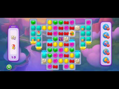 Homescapes ASMR let's play ⏯️ game 🎮 level hard 8327 Cats Loves Diamonds Professional Winner 🏆