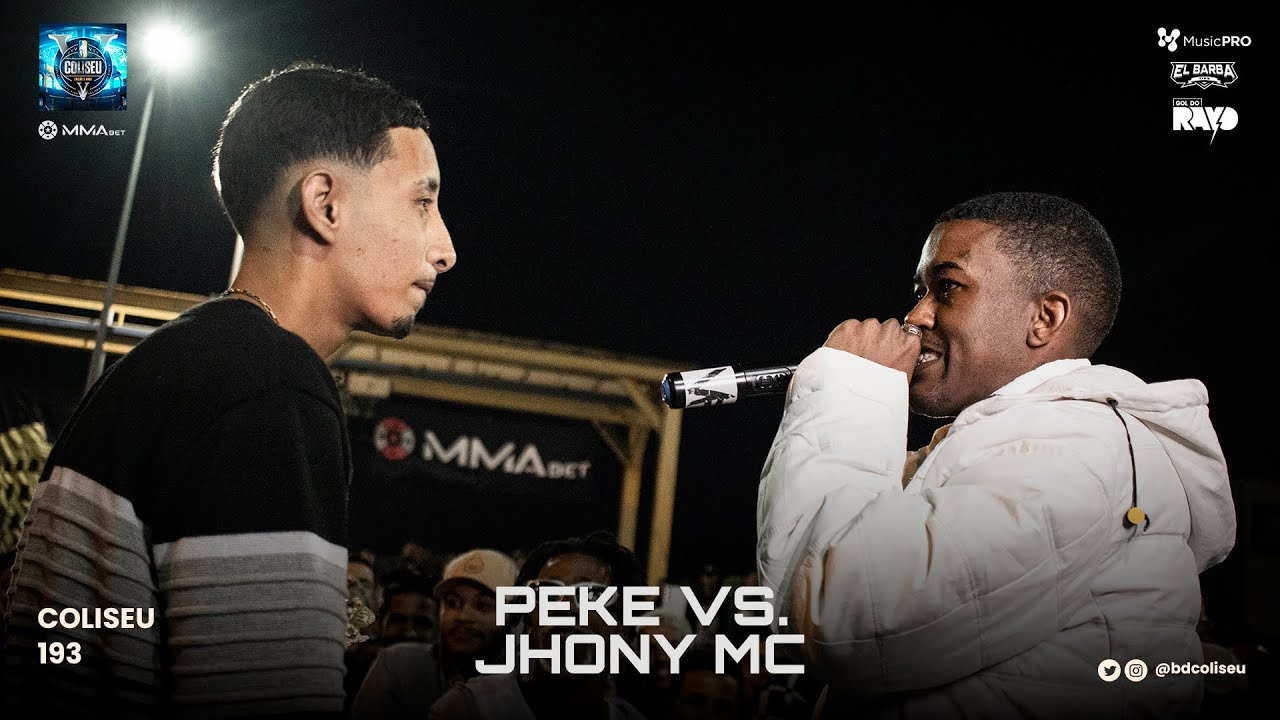(CRIAS DO TANK 😂🔥) JHONY MC X PEKE - BATALHA DO COLISEU - EDIÇÃO 193