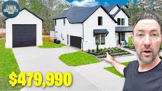 Massive HOUSTON TEXAS Acreage Homes with Shops Starting in the $400,000