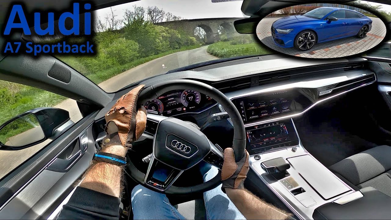 2023 Audi A7 Sportback 55 TFSI quattro | POV driving