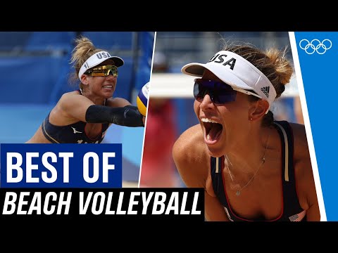 Insane saves, spectacular attacks! | BEST OF women's beach volleyball at Tokyo 2020