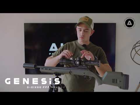 AKRA Genesis 3-21x50 FFP (MRAD)