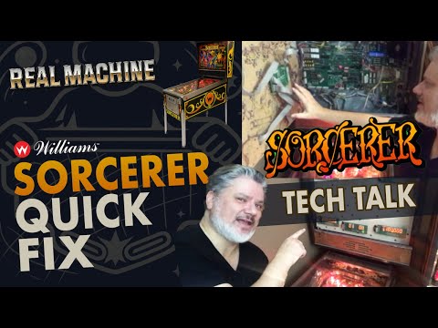 Williams Sorcerer Quick Fix #pinball