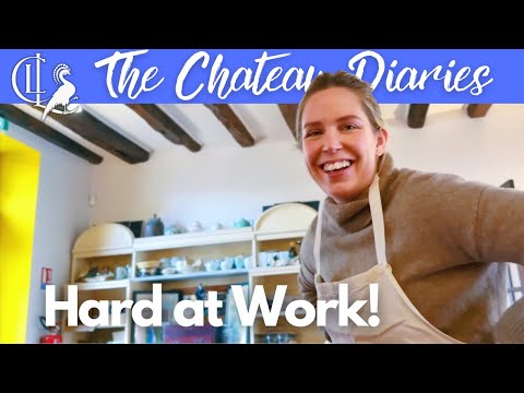 Visiting Marie at Her New Job!