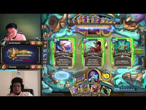 justsaiyan vs muzzy - Group B Decider - Hearthstone Grandmasters Americas 2020 Season 1 - Week 1