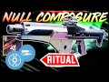 NULL COMPOSURE, The MOST Fun I've Had With A Fusion Rifle (58 Defeats)..