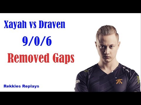 XAYAH vs DRAVEN - Rekkles force the enemy GG too quick