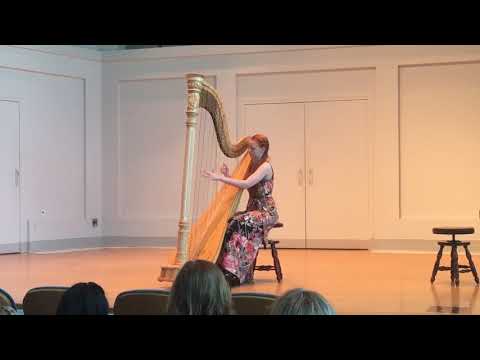 Etude de Concert /Au Matin - by Marcel Tournier - Harp