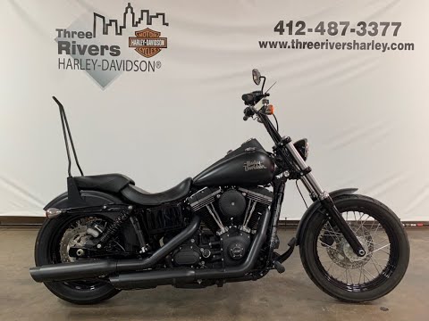 2017 Harley-Davidson® Street Bob® Black Denim
