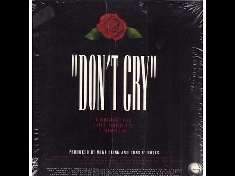 Guns N' Roses - Don't Cry (performed by Marina V)