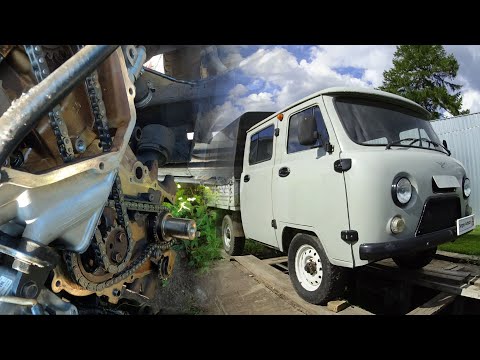 ЗАМЕНА ЦЕПЕЙ ГРМ УАЗ НА ЗМЗ 409