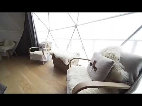 6m Diameter Outdoor Glamping Dome Tents With Pvc Roof Cover Portable Clamping Tent for Hotel reviews