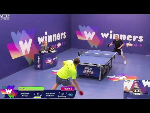 WINners CUP table 2  20.01 Strizhak Sergei - Tatarnikov Vladimir   14:30