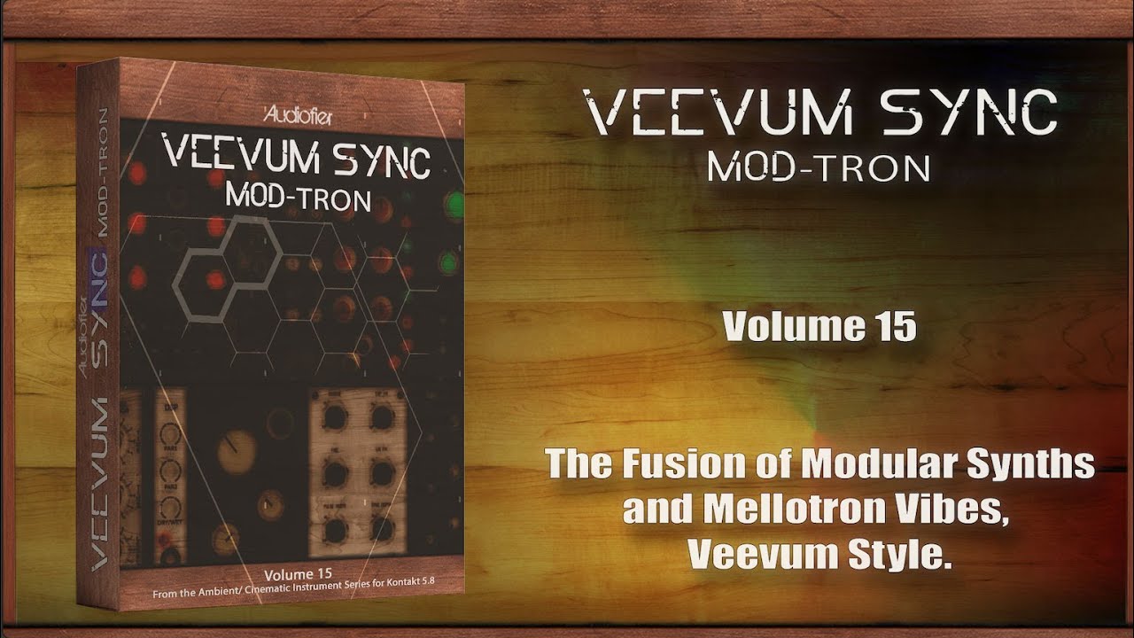 AUDIOFIER - VEEVUM SYNC MOD-TRON Teaser