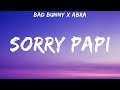 BAD BUNNY X ABRA SORRY PAPI Lyrics 21