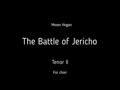 Choir/chór M. Hogan - The Battle of Jericho  - Tenor II + score