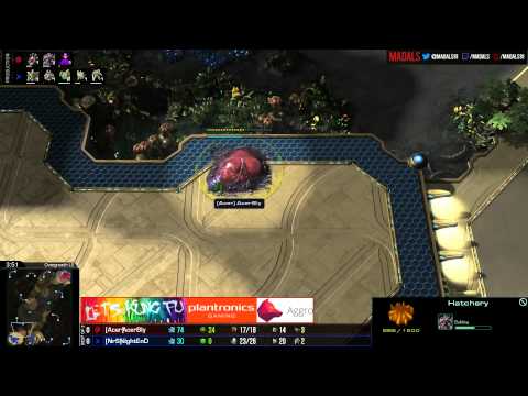 Starcraft 2 Bly vs NightEnD ZvP Game 1 The Foreign Hope SC2 Tour 2014