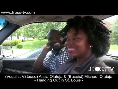 James Ross @ Fun Times With Alicia "The Voice" Olatuja & (Bassist) Mike Olatuja  www.Jross-tv.com