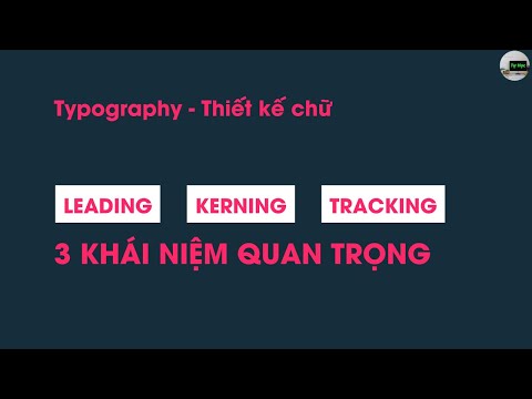 Tipografia: LEADING, KERNING e TRACKING