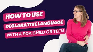 Real Life Example of How to Use Declarative Language with a PDA Child.