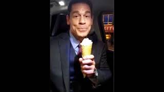 John Cena Speaking Mandarin and Eating Ice Cream F