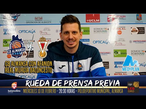 Previa Rubén Perelló - J12 - CB Almansa con AFANION vs Real Murcia Baloncesto