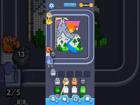 Pixel Flow Level 2042 Walkthrough