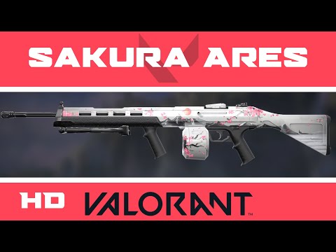Sakura Ares VALORANT Skin | Skins HD Showcase
