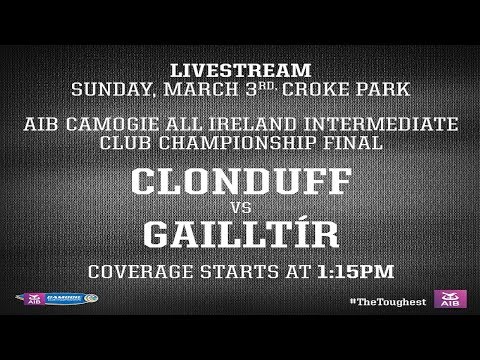 AIB Camogie All Ireland Intermediate Club Championship Final - Clonduff V Gailltír
