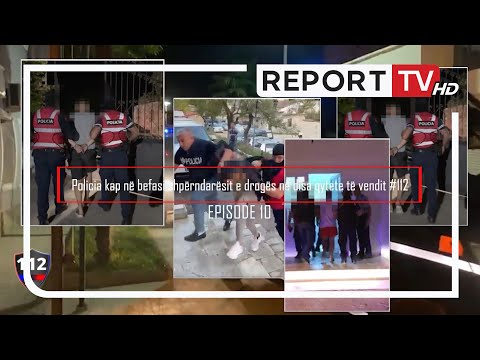 Report TV - Policia kap në befasi shpërndarësit e drogës në disa qytete të vendit #112