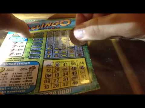 Super 7s Slingo Scratch Off Episode J25