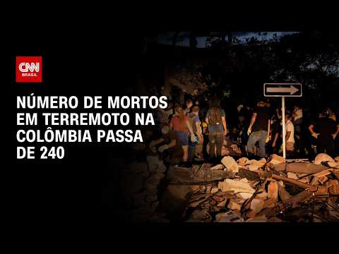 Terremoto na Colômbia: Número de mortos passa de 240 no país, diz associação | HORA H