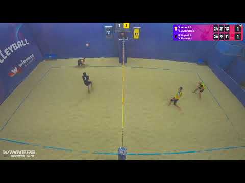 00:30 V. Antoniuk / V. Avramenko - R. Prytuliak / V. Dudnyk 07.11.2022 | Winners Beach Volleyball