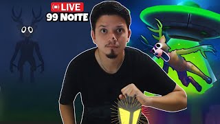 99 NOITES NA FLORESTA 😌... VAMOS JOGAS JUNTOS! 😱 LIVE ON 🔴 #shorts