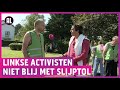 Slijptol bij links F1-protest in Zandvoort: 'Dit is stom gelul!'