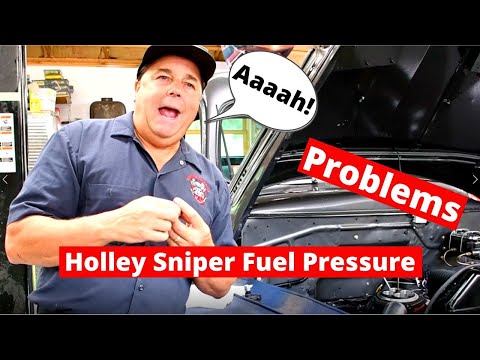 Holley Sniper Fuel Pressure Problems - How to Fix Them