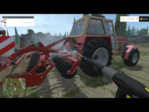 Farming Simulator 15 Gold  Sosnovka map   "in ground grinder"